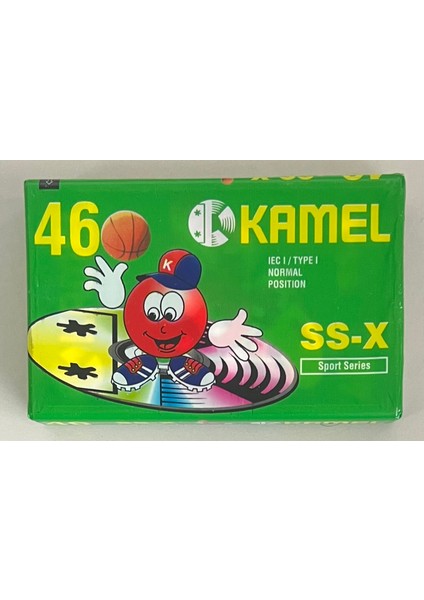 Ss-X 46 Boş Kaset (Jelatininde Sıfır Orijinal Dönem Baskı Kaset)