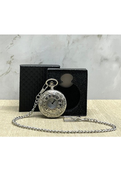 çınar ticaret özel kutulu antik köstekli saat model 5