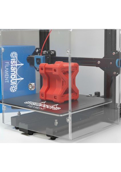 3D Baskı Abs Filament Kırmızı1 kg Ø 1,75MM ± 0,05 mm (Bambu Lab Uyumlu) fiyatları