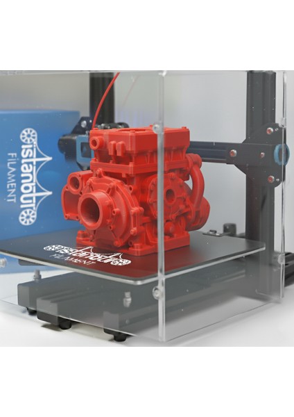 3D Baskı Abs Filament Kırmızı1 kg Ø 1,75MM ± 0,05 mm (Bambu Lab Uyumlu) modelleri