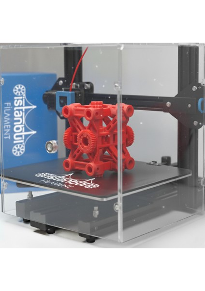 3D Baskı Abs Filament Kırmızı1 kg Ø 1,75MM ± 0,05 mm (Bambu Lab Uyumlu) fırsatları