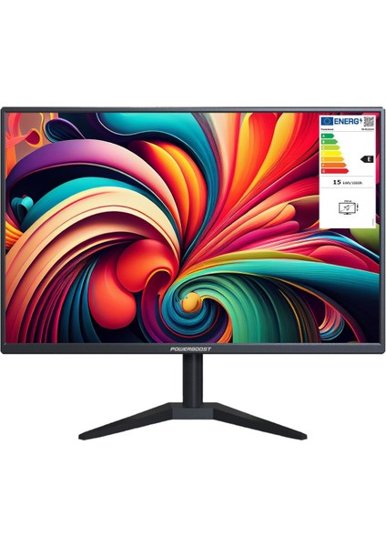 çınar ticaret powerboost 21.5 pb-m2155vh led 5ms 75hz va panel vga+hdmı slim-frame led monitör siyah