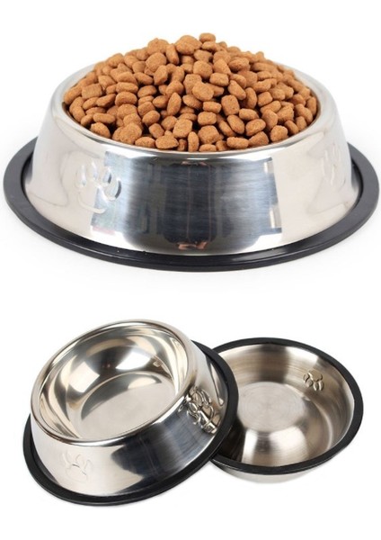 çınar ticaret paslanmaz çelik metal mama kabı 15 cm. fiyatları