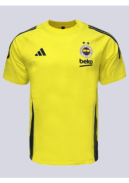 Basket Pamuklu Sarı Tshırt 25/26