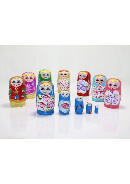 5'li Ahşap Matruşka ALK1204 fiyatları