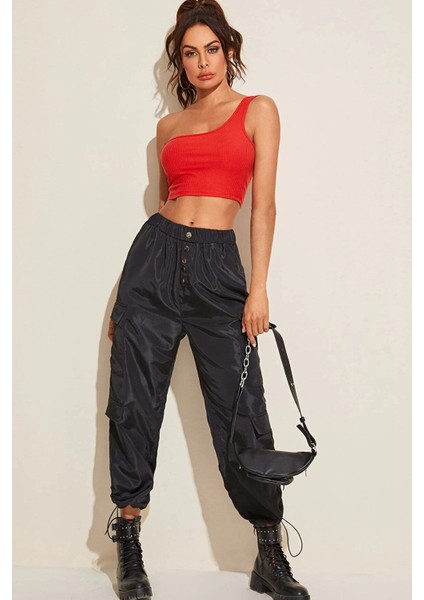 çınar ticaret kadın kırmızı tek omuz crop büstiyer – modern ve şık tasarım modelleri