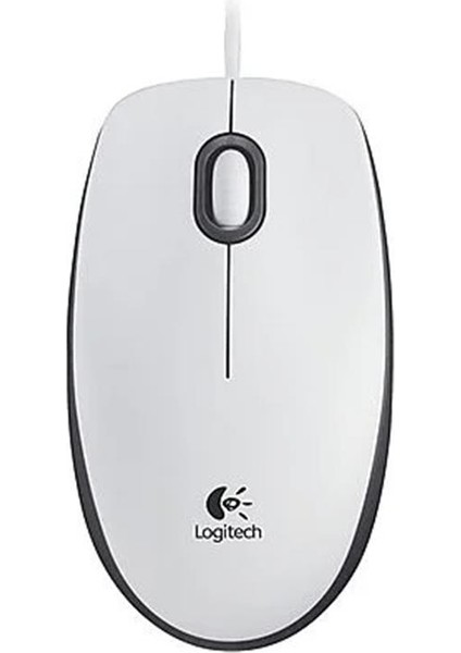 çınar ticaret logıtech m100 usb kablolu mouse beyaz 910-006764