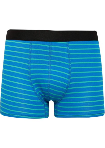 Regular Fit Kamuflaj Desenli 3'lü Boxer