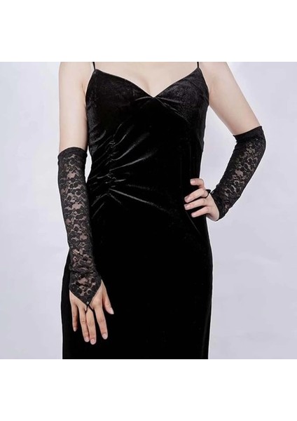 çınar ticaret parmak askılı zarif dantel eldiven modelleri