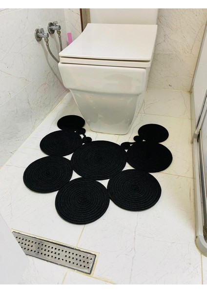 Jüt, Hasır, Paspas, Banyo Paspası, Klozet Önü Paspası, Klozet Paspas, Çift Taraflı fırsatları