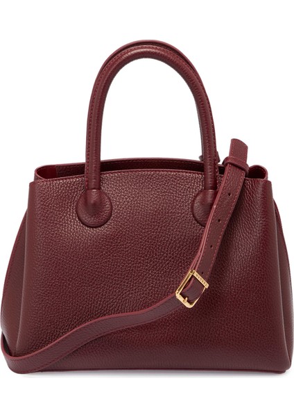 Bordo Hakiki Deri Kadın El Çantası - S25K1BC80441-M71 modelleri