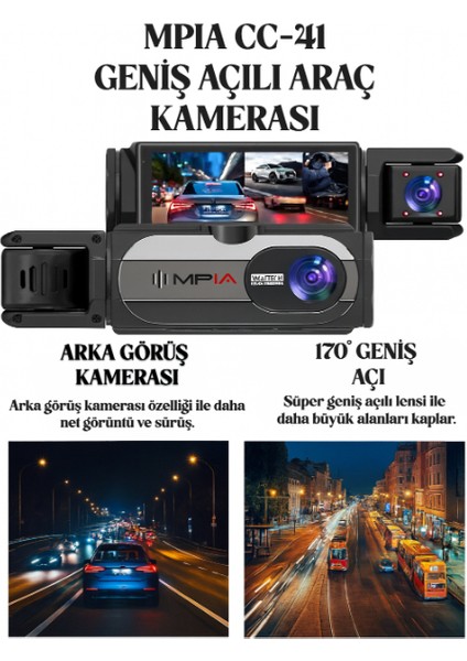 çınar ticaret 170° geniş açılı araç kamerası fiyatları