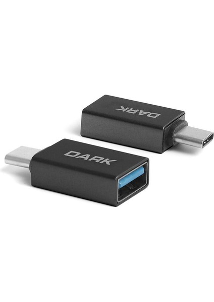 çınar ticaret dark dk ac u31x30 usb3.1 type-c - usb3.0 type-a dönüştürücü