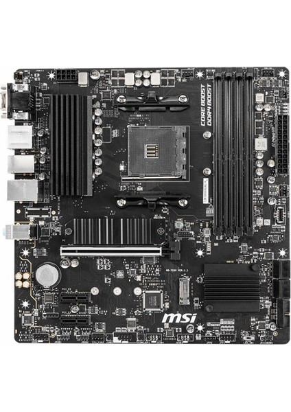 çınar ticaret msı b550m pro-vdh ddr4 4400mhz 1xvga 1xhdmı 1xdp 2xm.2 usb 3.2 matx am4 (amd 5000 ve 3000 serisi ışlemci uyumlu) fiyatları