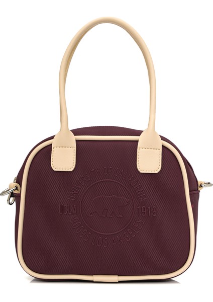 AZURA Bordo Askılı Suni Deri Çapraz Çanta - Kadın Çanta