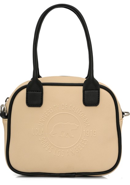 AZURA Bej Askılı Suni Deri Çapraz Çanta - Kadın Çanta