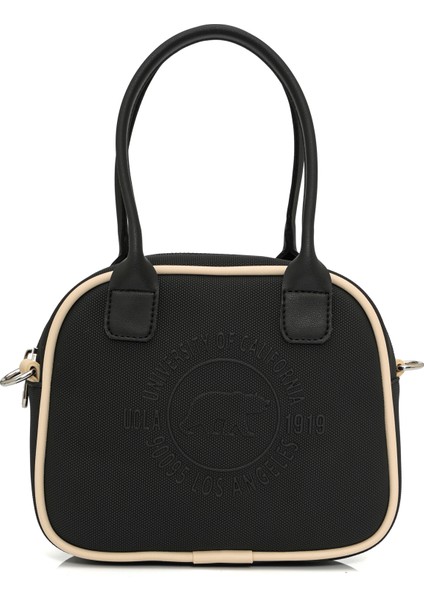 AZURA Siyah Askılı Suni Deri Çapraz Çanta - Kadın Çanta