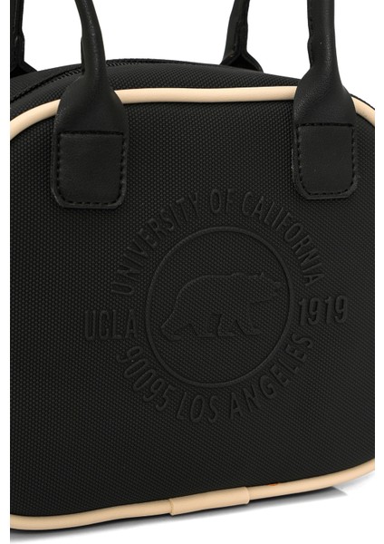 AZURA Siyah Askılı Suni Deri Çapraz Çanta - Kadın Çanta