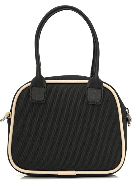 AZURA Siyah Askılı Suni Deri Çapraz Çanta - Kadın Çanta