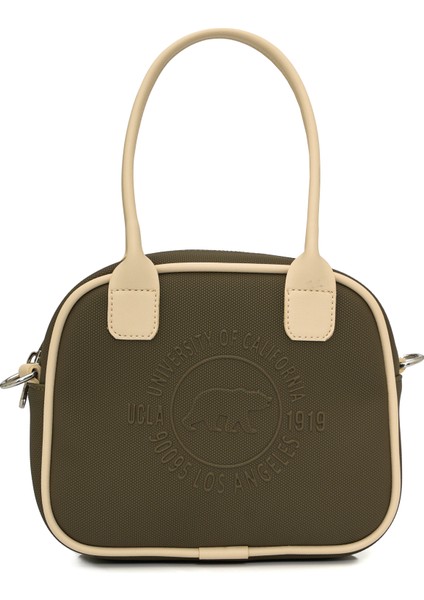 AZURA Haki Askılı Suni Deri Çapraz Çanta - Kadın Çanta