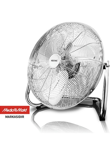 Koenıc Kff 45322 M Yer Tipi Vantilatör Krom