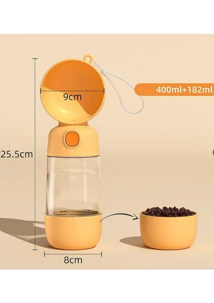 çınar ticaret taşınabilir evcil hayvan mama hazneli su matarası modelleri