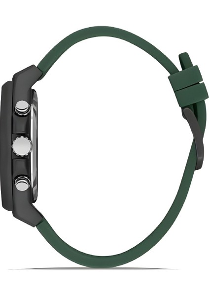 Ferro Yeşil Silikon Kordon Erkek Kol Saati Fonksiyonları Aktif 3 Atm Su Geçirmez TH-FM31348DWT-ZF2 modelleri