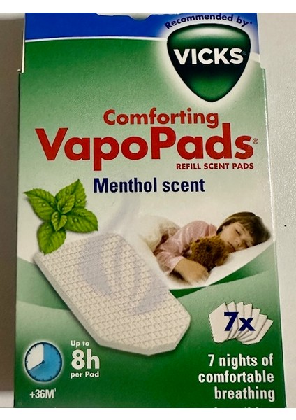 Vapo Pads Ferahlatıcı Tablet VH7