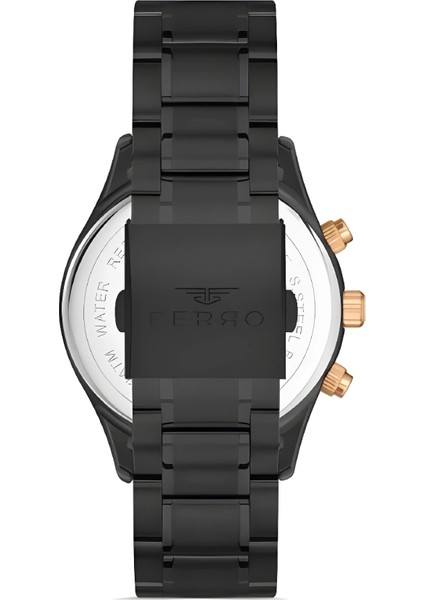 Ferro Gri Çelik Kordon Erkek Kol Saati Fonksiyonları Aktif 3 Atm Su Geçirmez TH-FM31320A-V3 fiyatları