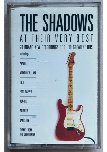 The Shadows At Their Very Best Kaset (Orijinal Dönem Baskı Kaset)