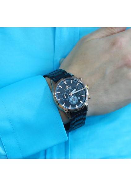 Ferro Siyah Renk Çelik Kordonlu Erkek Kol Saati TH-FM31215A-R indirimleri