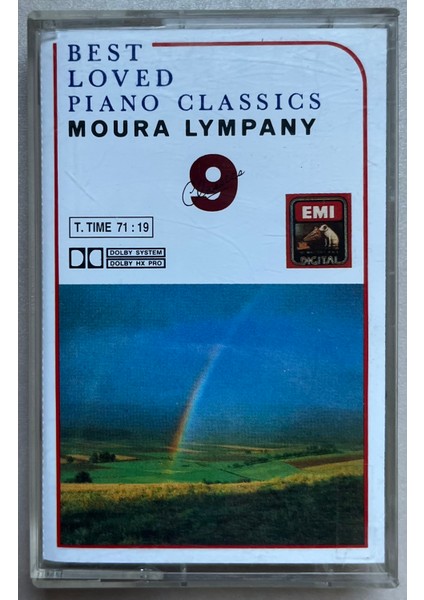 Best Loved Classics Moura Lympany Kaset (Orijinal Dönem Baskı Kaset)