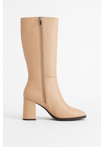 Uzun Topuklu Kadın Çizme | Şık ve Rahat Günlük Diz Altı Bot modelleri