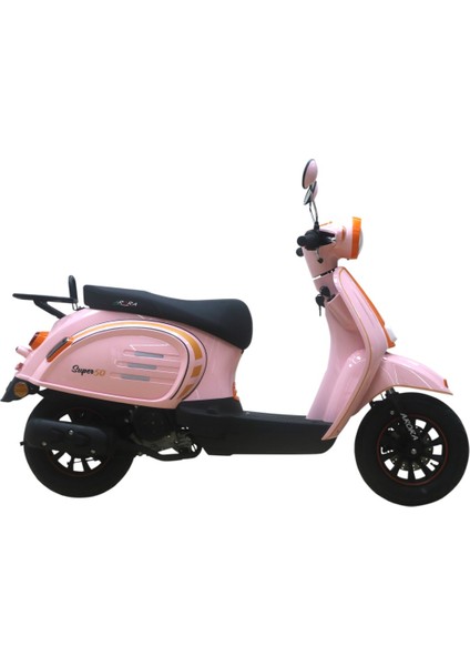 Super 50CC Scooter Motosiklet Pembe fiyatları