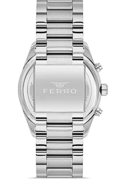 Ferro Gümüş Renk Çelik Kordon Erkek Kol Saati Fonksiyonları Aktif 3 Atm Su Geçirmez fiyatları