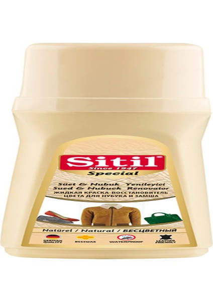 Sitil Süet Nubuk Boyası Special 100 ml - Naturel