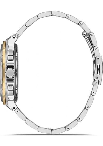 Ferro Gümüş Renk Çelik Kordon Erkek Kol Saati Fonksiyonları Aktif 3 Atm Su Geçirmez TH-FM11590AWT-D6 fiyatları