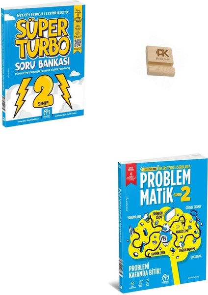 Model 2. Sınıf Süper Turbo Tüm Dersler Soru Bankası ve Problemmatik + Telefon Standı