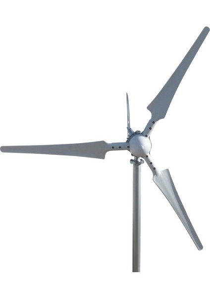 İsta Breeze İ-700 W 12V/24V/48V Rüzgar Türbini + Hibrit Şarj Kontrol Cihazı + Direk Seti