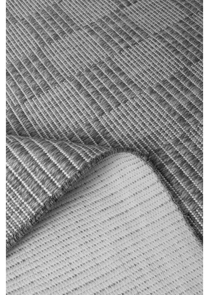 Türkmen Siesta 1508 Gri Halı Kilim Kaymaz Taban Yıkanabilir Salon Mutfak Kesme Yolluk fırsatları