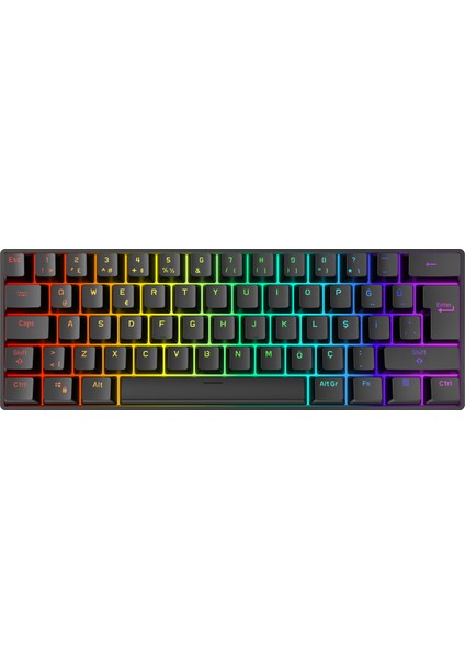 Nexa HE60 1k Rgb Hall-Effect Manyetik Switch Kablolu Gaming Klavye