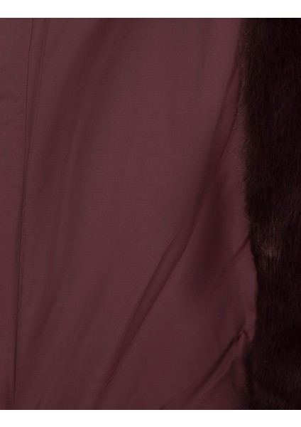 Kadın Bordo Comfort Fit Mont 50314250-VR014