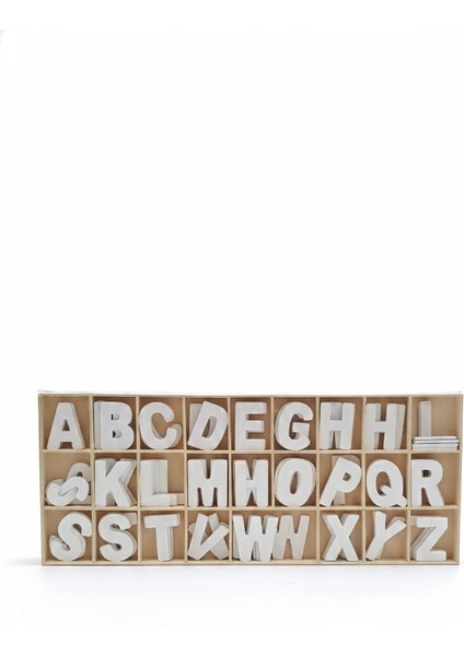 Ahşap Puzzle Alfabe Harfleri Öğrenme Eğitici Bul Tak- Yap Boz Oyuncak modelleri