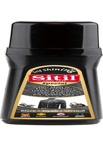 Sitil Mont Boyası Special 100 ml - Siyah