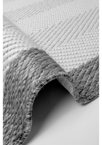 Türkmen Siesta 1504 Gri Halı Kilim Kaymaz Taban Yıkanabilir Salon Mutfak Kesme Yolluk indirimleri