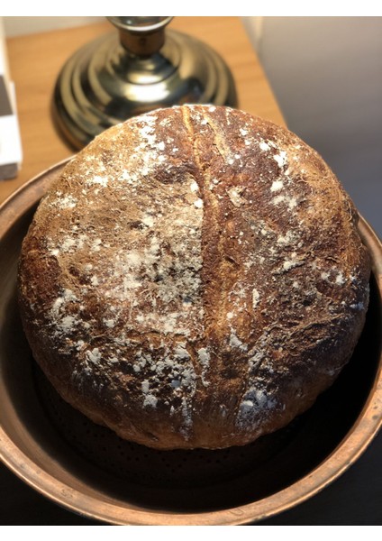 %100 Ekşi Mayalı Doğal Atalık Tam Buğday Ekmeği 1500 gr