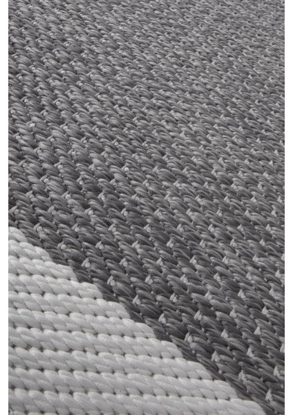 Türkmen Siesta 1501 Antrasit Halı Kilim Kaymaz Taban Yıkanabilir Salon Mutfak Kesme Yolluk fiyatları