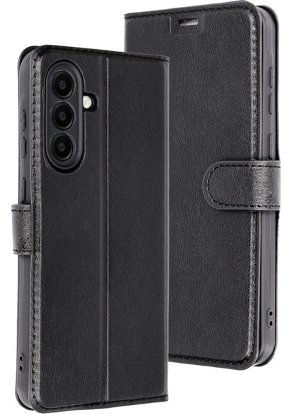 Samsung Galaxy A56 Kılıf Trend S Plus Kapaklı Kılıf - SIYAH-(5796) - MCT4822-9994