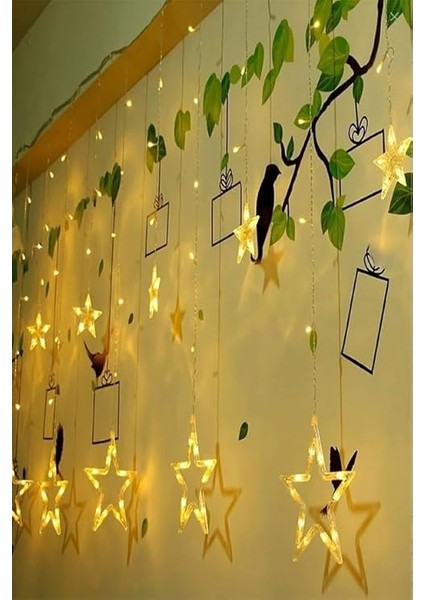 3 Metre Fişli 10’lu Yıldız LED Işık Zinciri – Dekoratif Sıcak Işık Aydınlatma, Ev, Salon, Balkon, Perde ve Parti Süslemeleri Için Yılbaşı ve Doğum Günü Dekor Işığı fiyatları