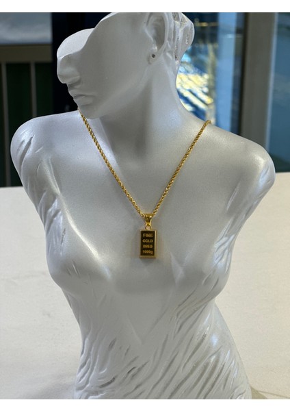 3.26 gr (Gram) Külçe Kolye Ucu Singapur Zincir KOMBINI14 Ayar Altın fiyatları